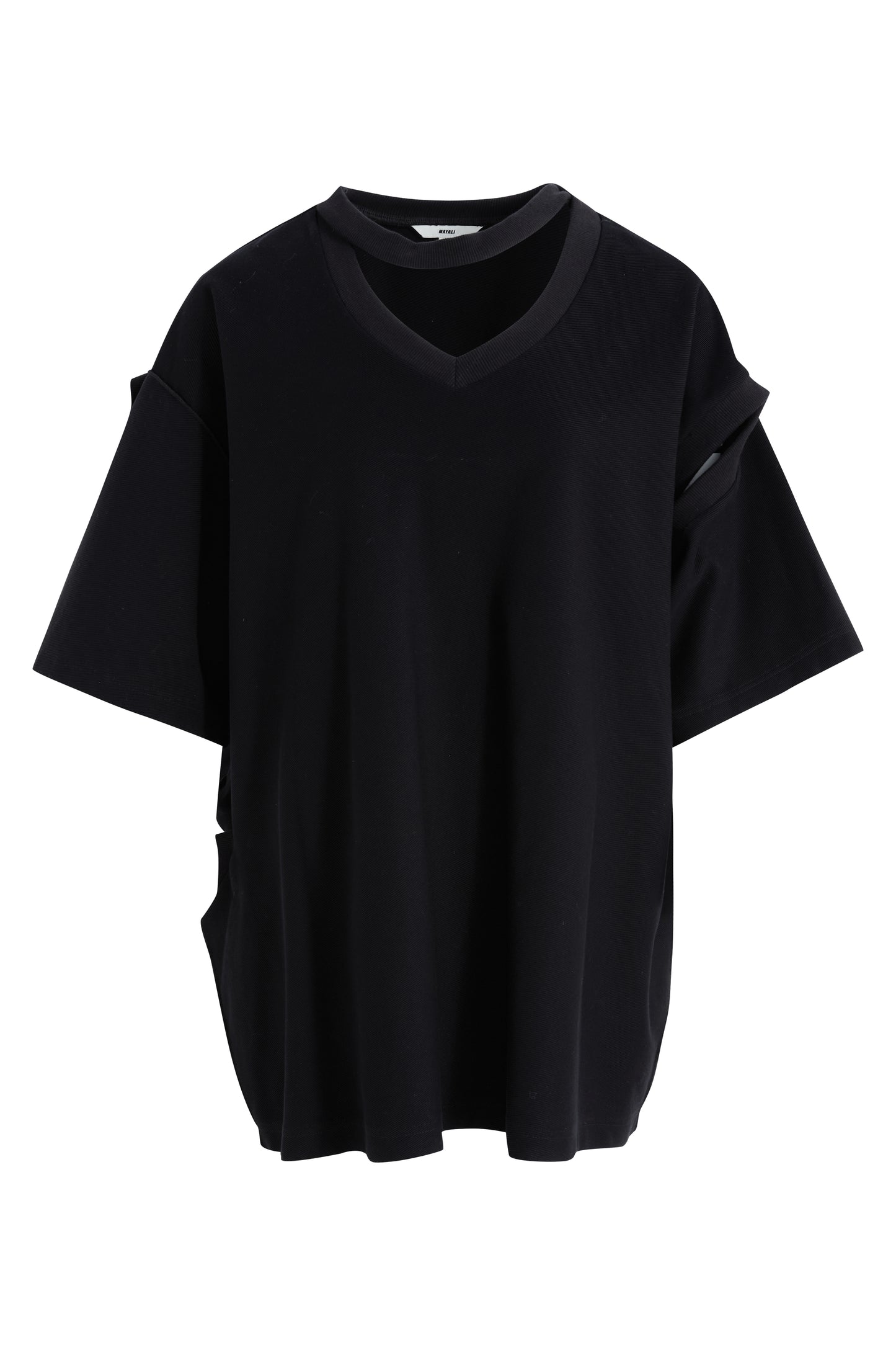 MAYALI Irregular deconstruction T-shirt