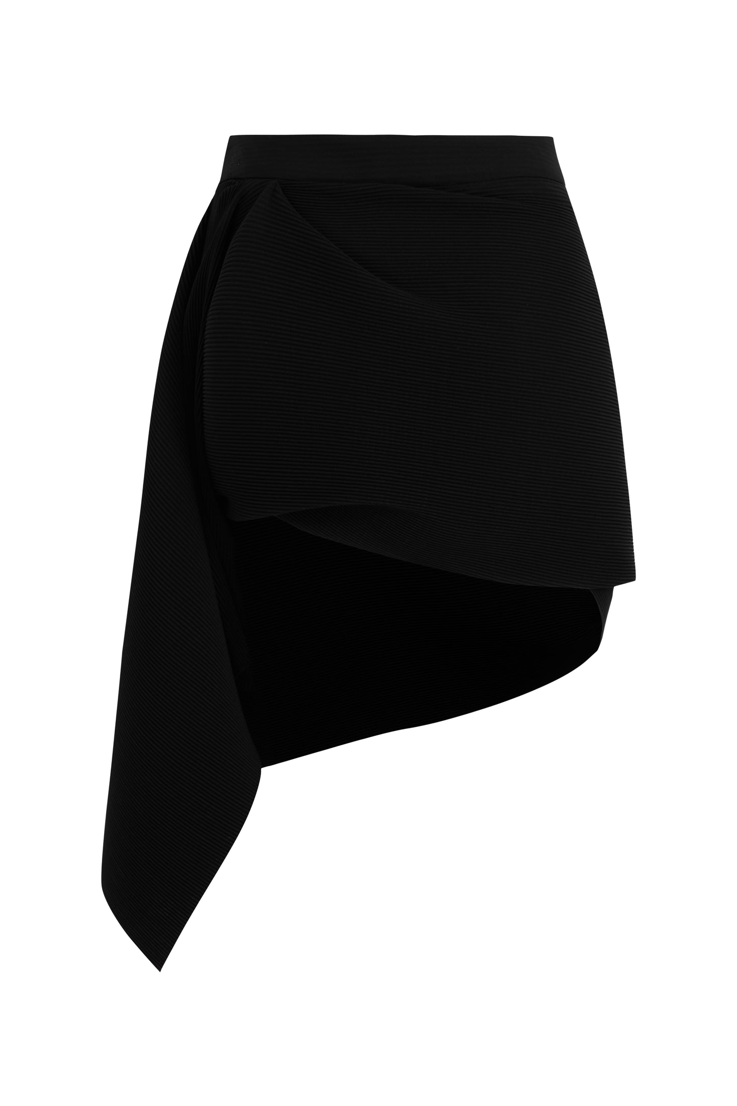 MAYALI Asymmetric folded pleating culottes