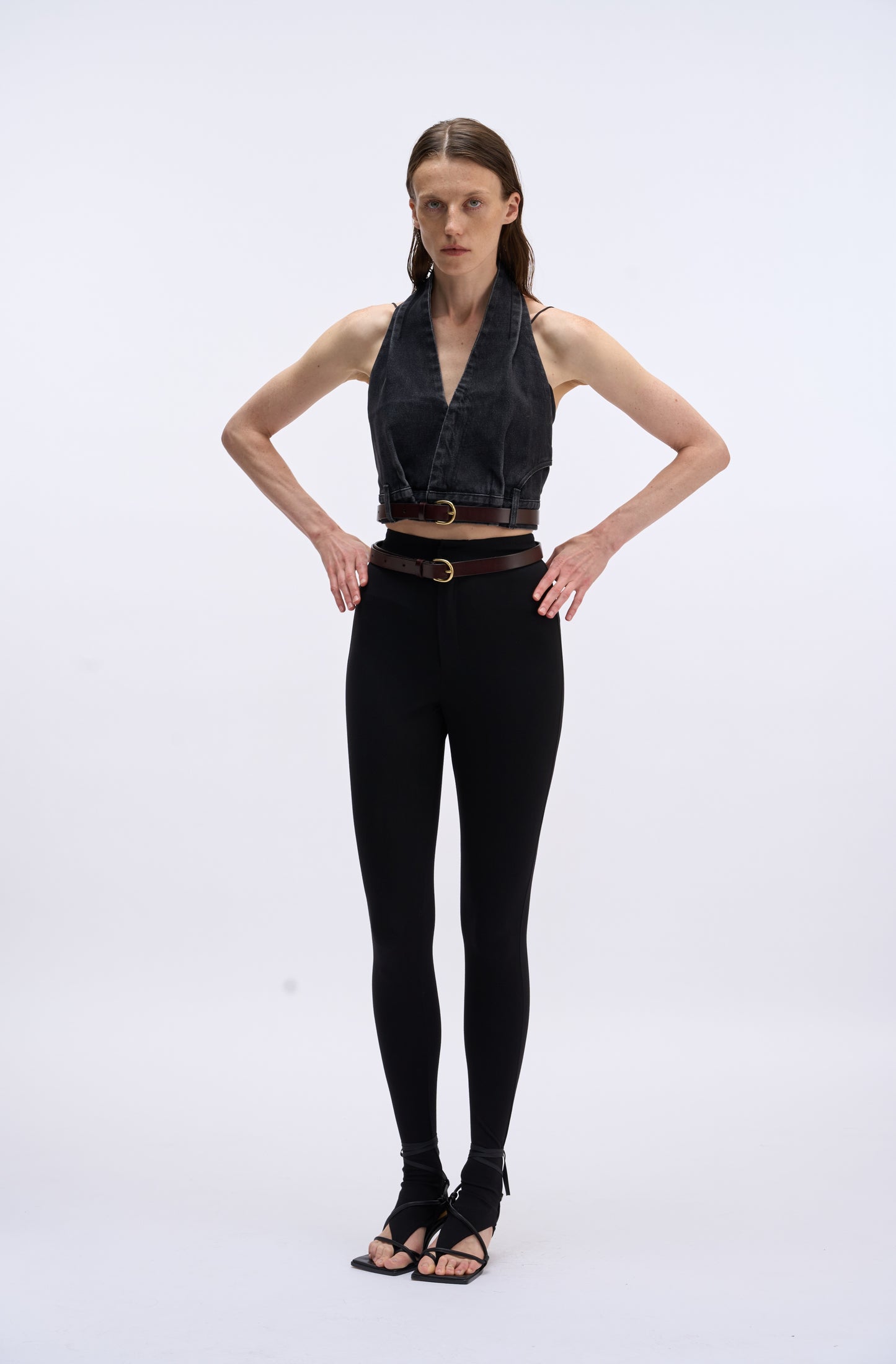 MAYALI Undercover deconstruction neck hanging vest