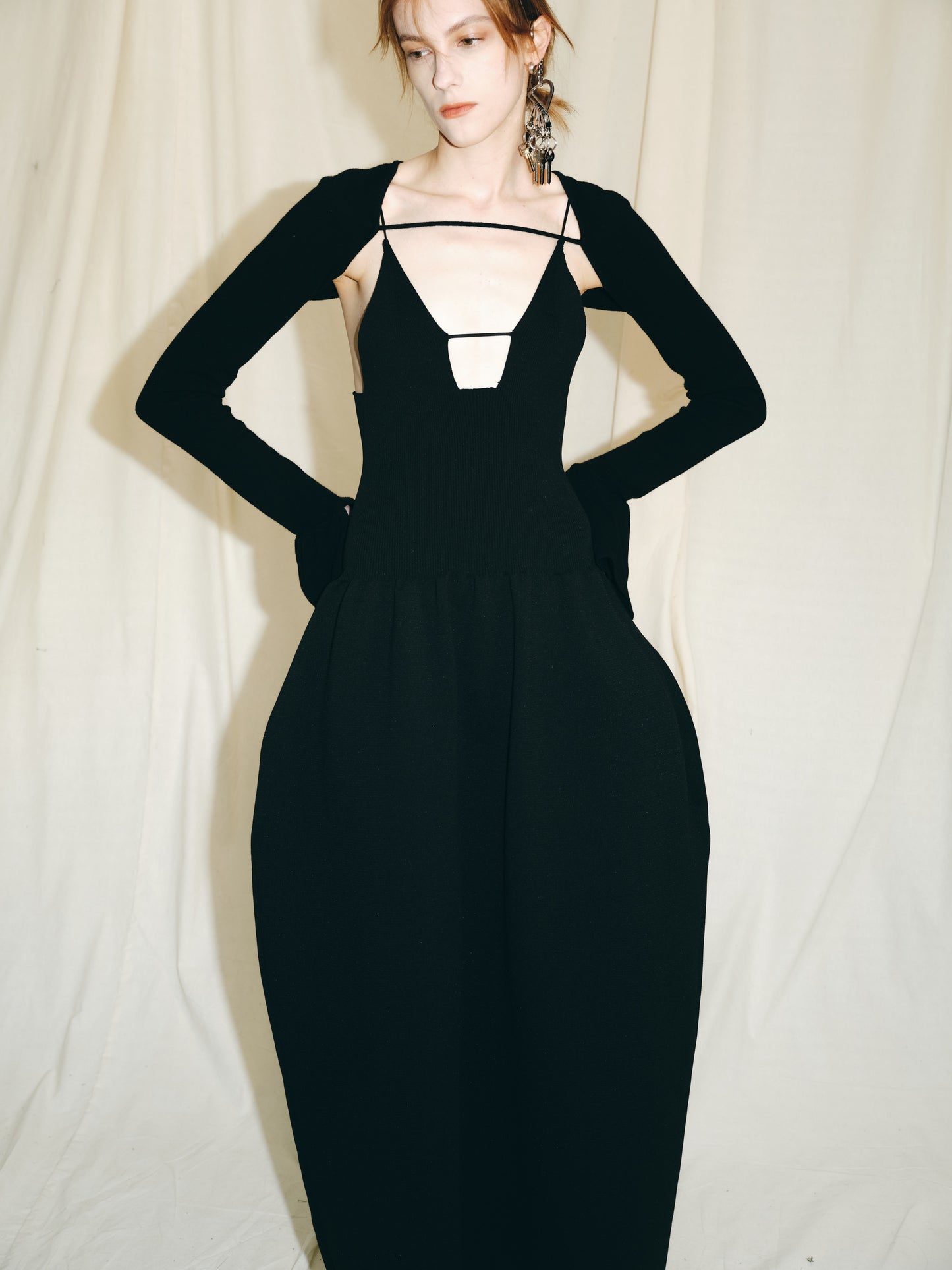 MAYALI Bud raglan sleeve mangas sweater