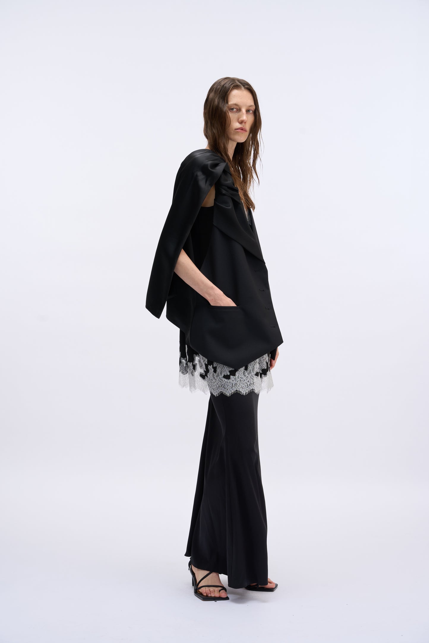 MAYALI Fish tail acetic acid long skirt