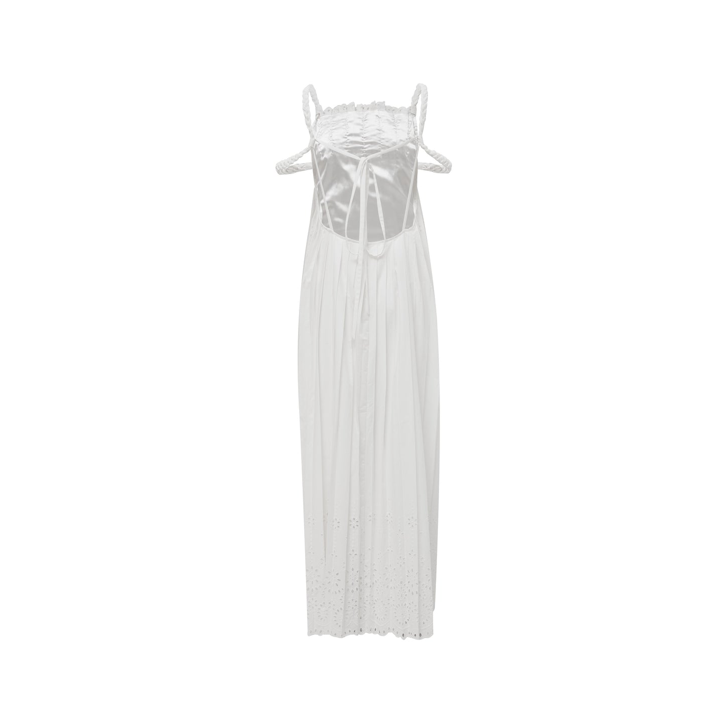 MAYALI Strap pleated dress