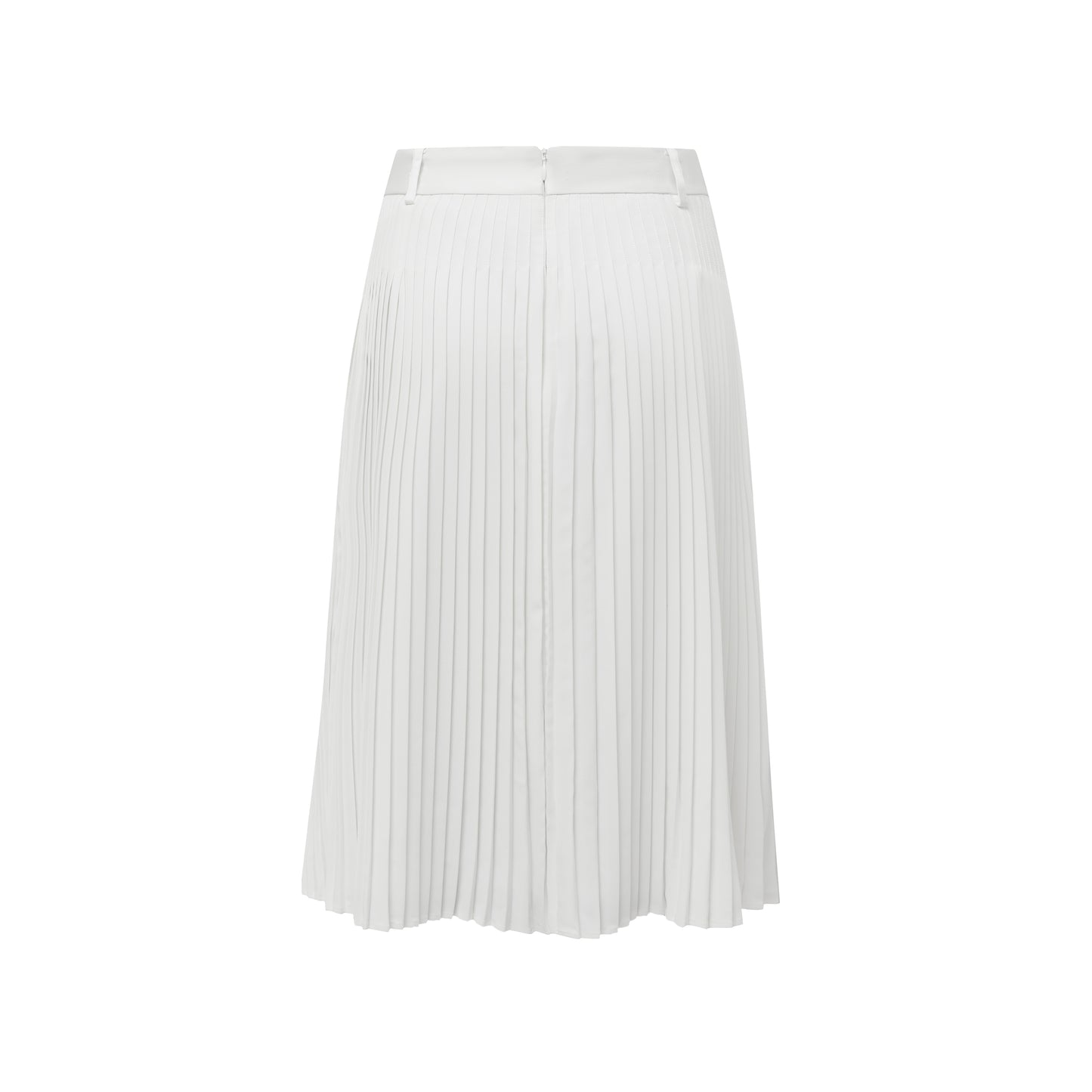 MAYALI Three dimensional waist cinching pleated short skirt