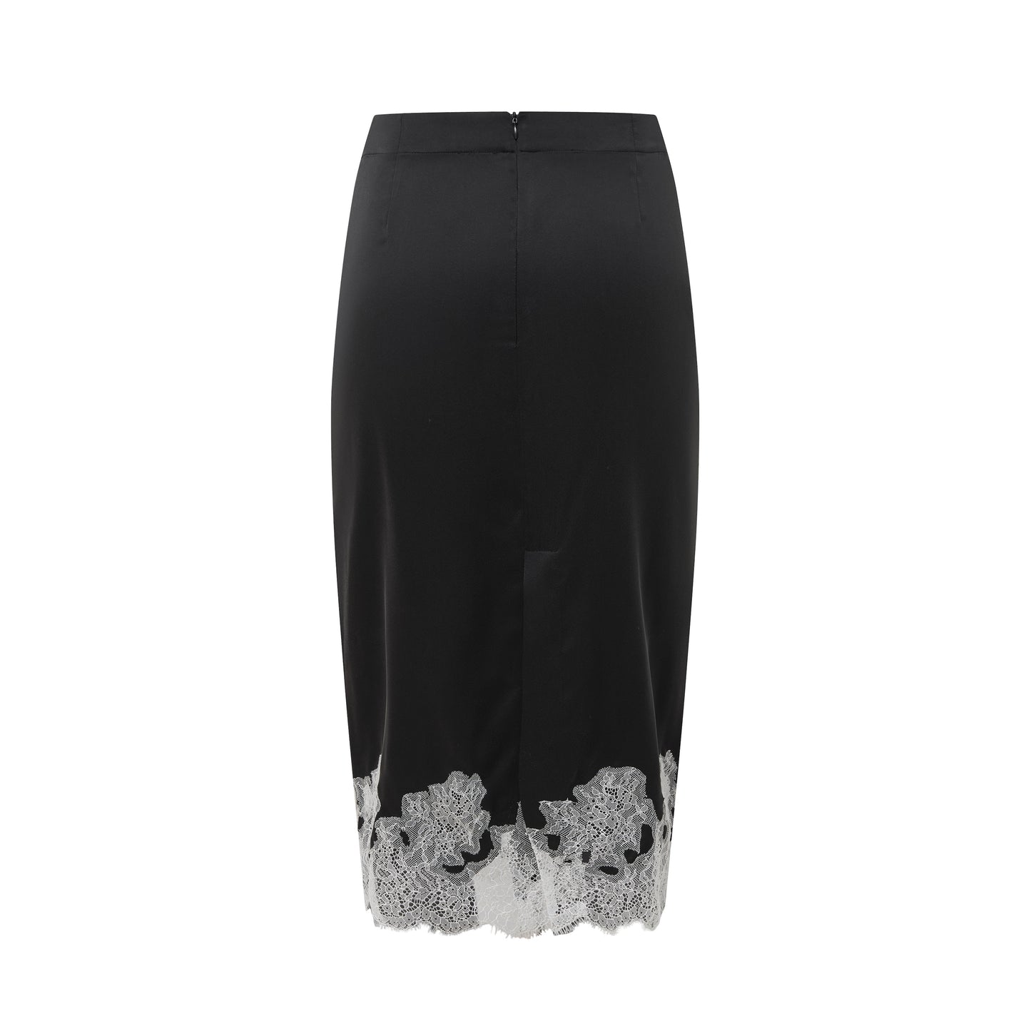 MAYALI Irregular lace patchwork skirt