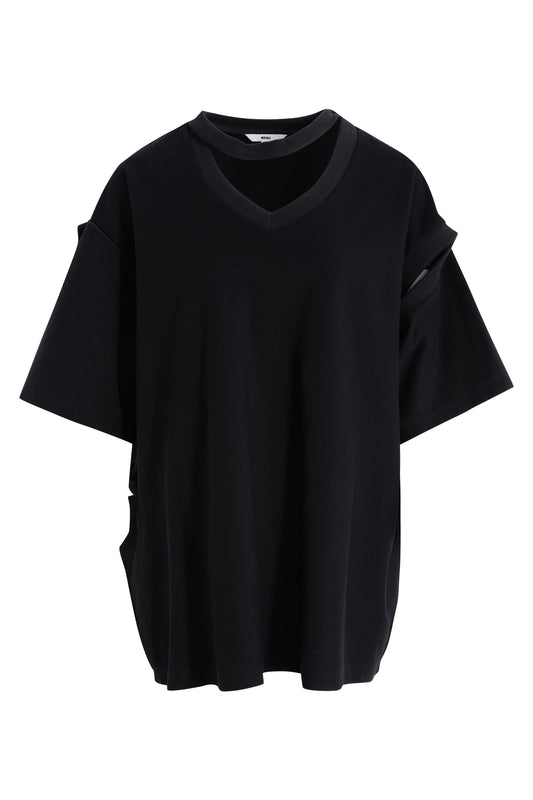 MAYALI Irregular deconstruction T-shirt