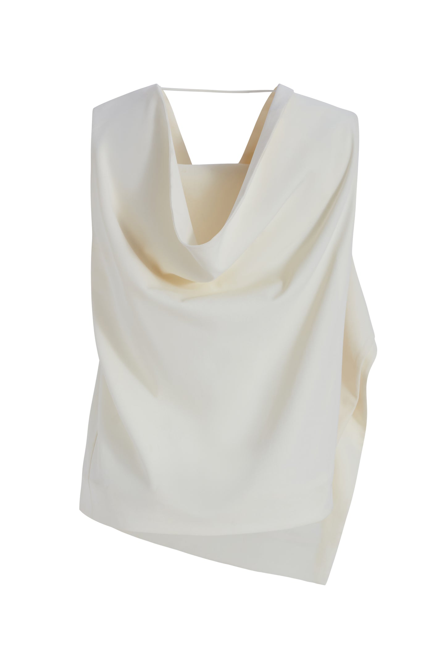 MAYALI Asymmetric draping blouse