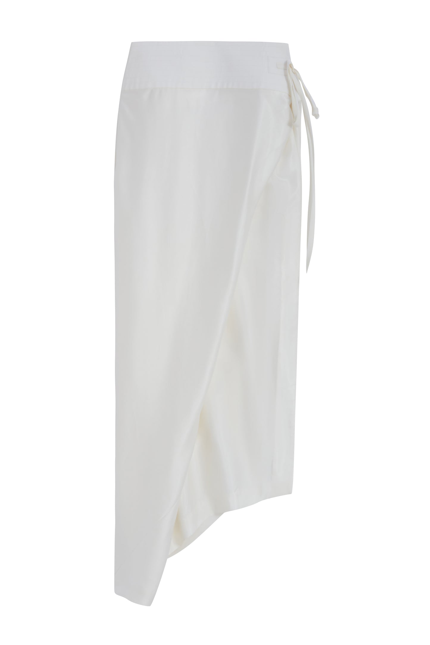MAYALi Geometrical folded split skirt