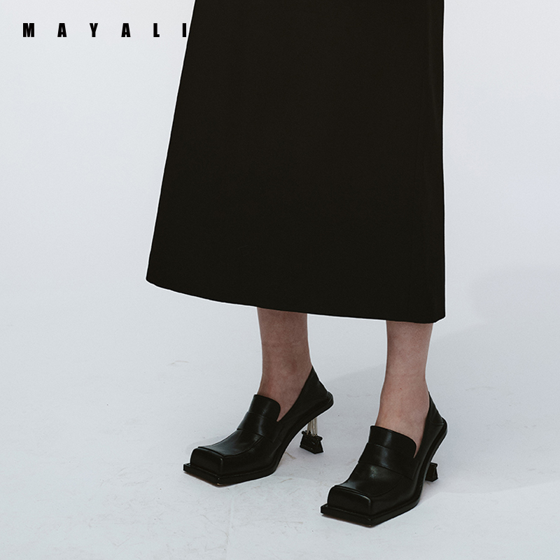 MAYALI  Binder clip heel loafer