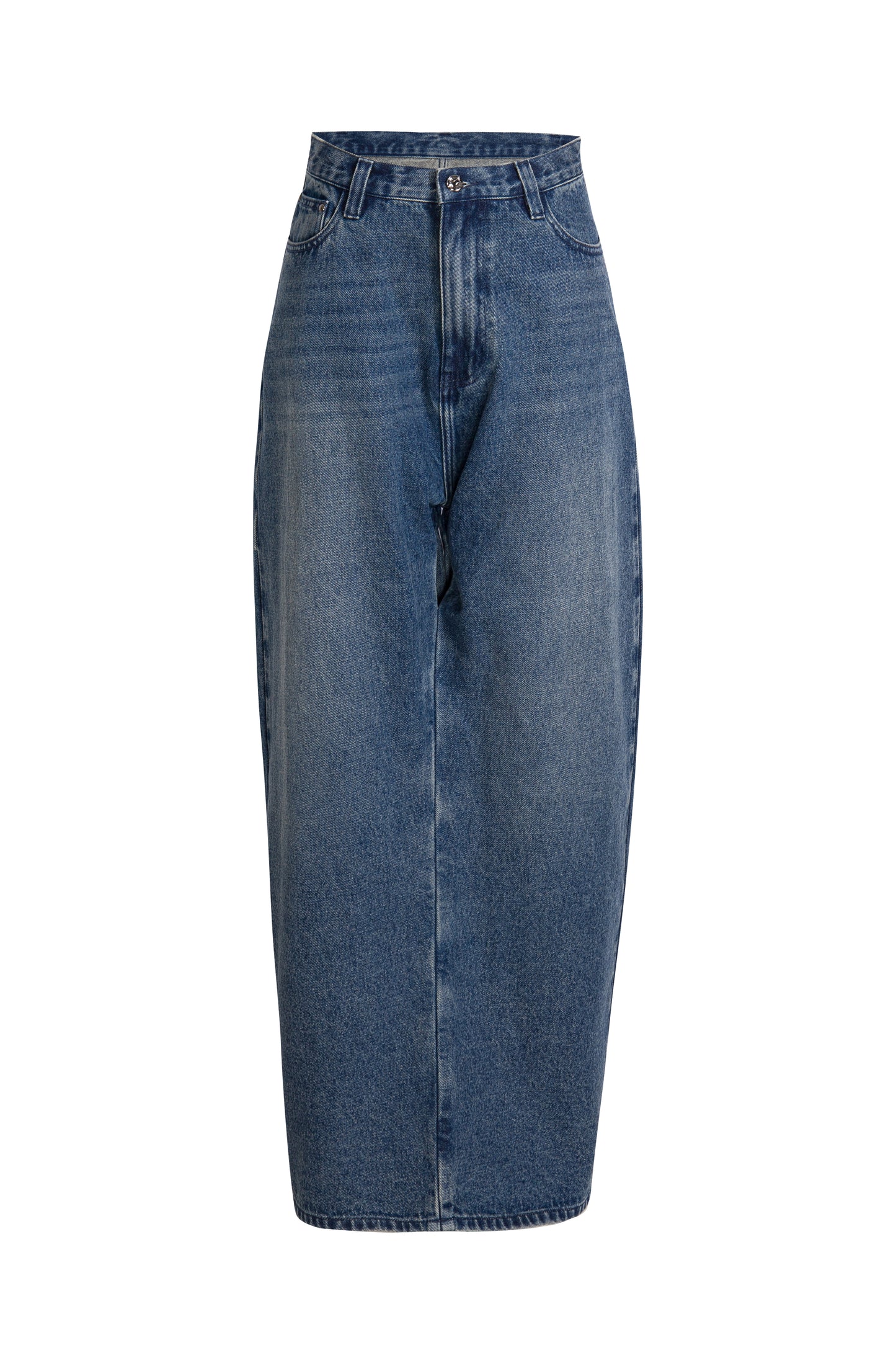 MAYALI Deconstructing a long skirt with jeans