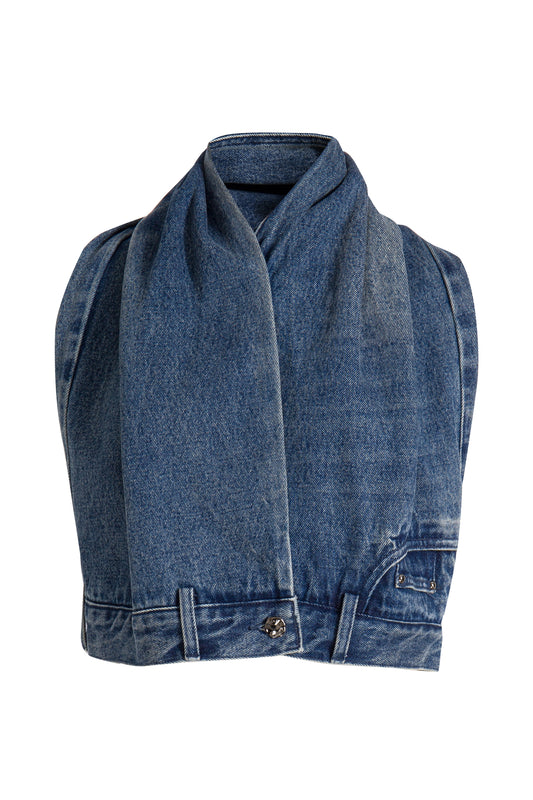 MAYALI Undercover deconstruction neck hanging vest