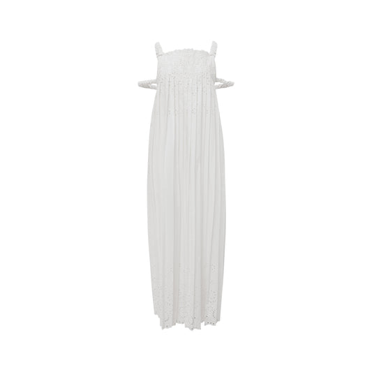 MAYALI Strap pleated dress