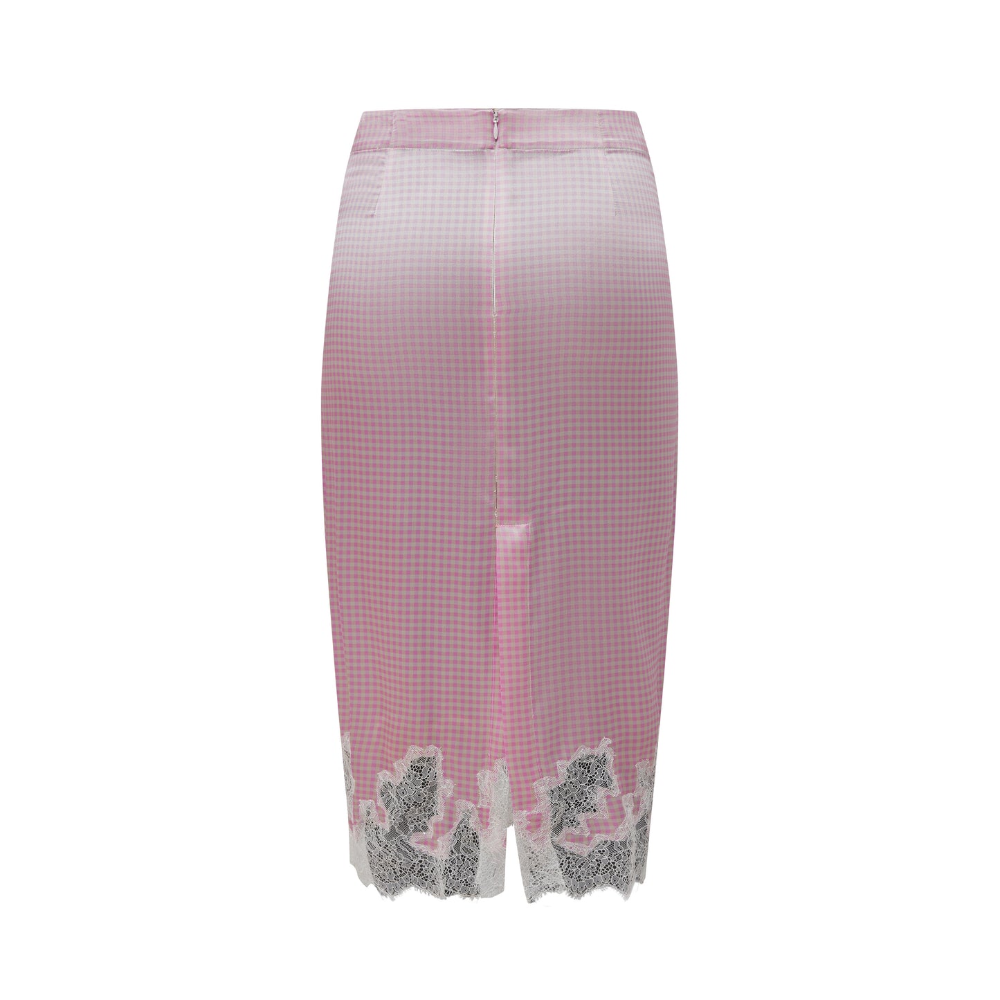 MAYALI Irregular lace patchwork skirt