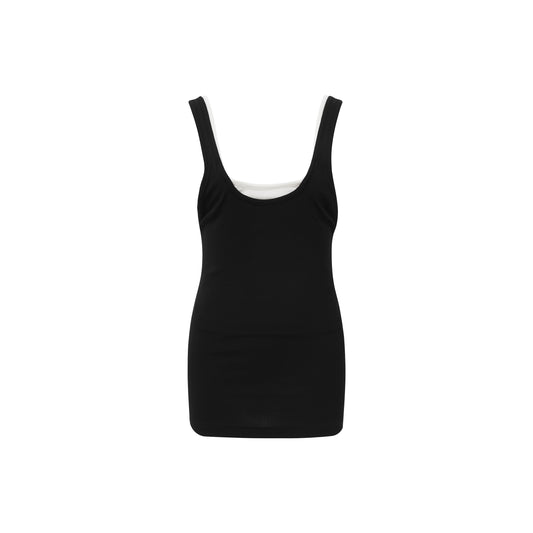 MAYALI Hooded patchwork vest